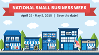 2018 National Small Business Week logo